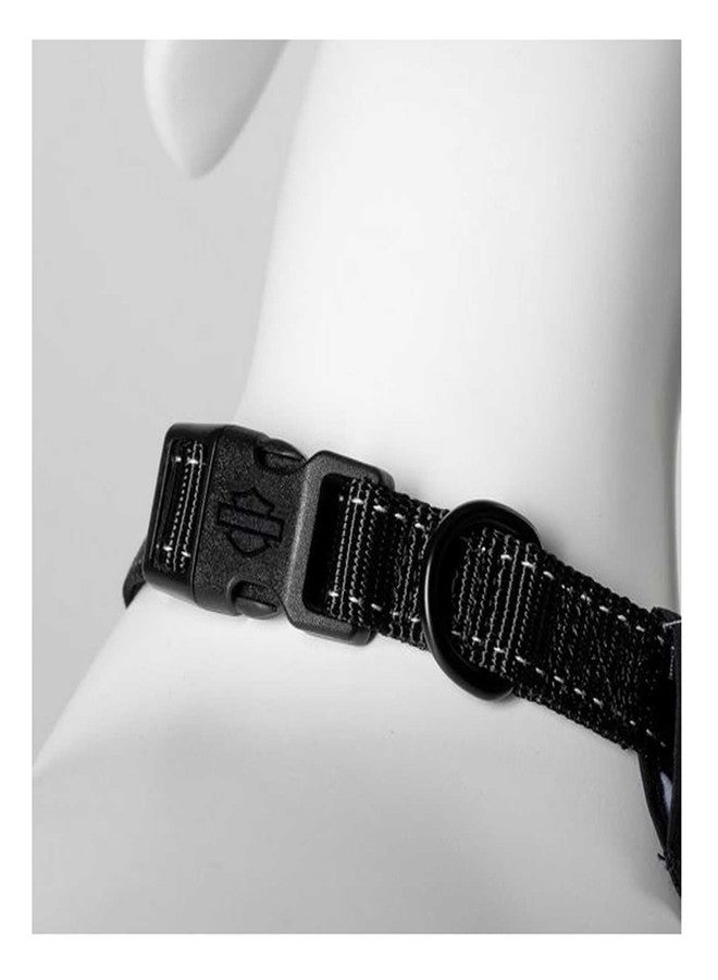 HARLEY DAVIDSON Harley-Davidson Open Bar & Shield Pet Buckle Bandana - Small/Medium, Black - Image 2